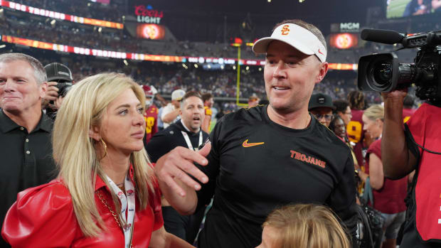 USC Coach Lincoln Riley