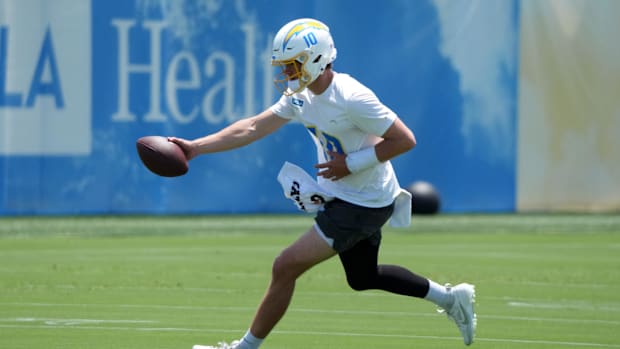 Los Angeles Chargers quarterback Justin Herbert