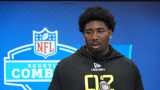 Toledo defensive lineman Darius Alexander