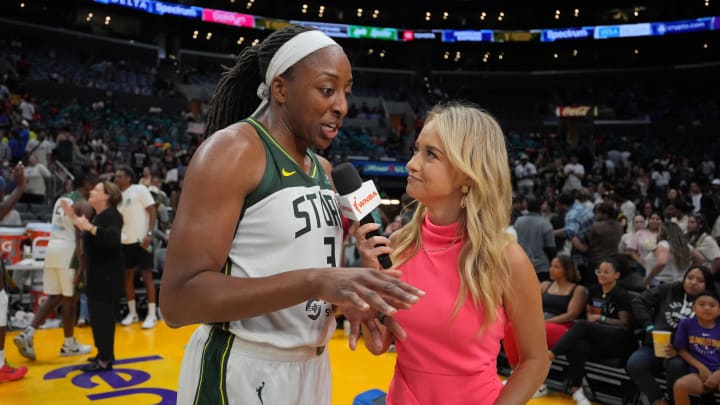 Seattle Storm forward Nneka Ogwumike.