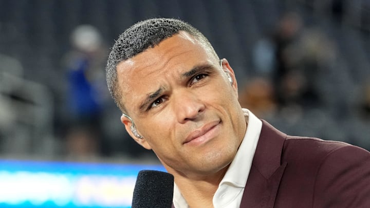 Tony Gonzalez on Prime’s Thursday Night Football broadcast.