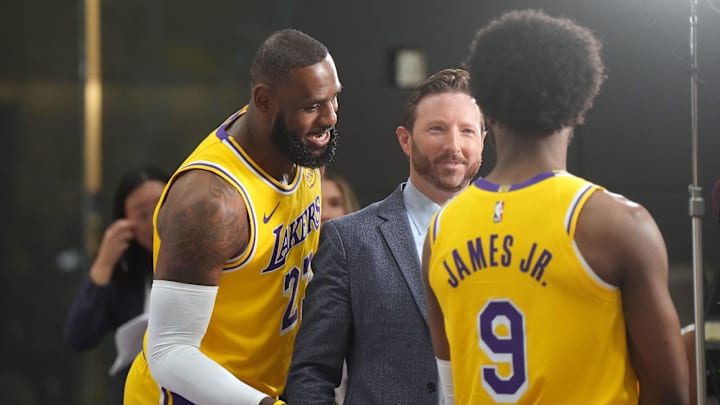 The Lakers selected Bronny James with the No. 55 pick in the 2024 NBA draft. The Lakers selected Bronny James with the No. 55 pick in the 2024 NBA draft.