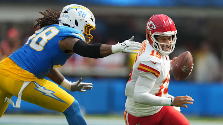 The Chiefs are set as home favorites to the Chargers in the Week 14 edition of Sunday Night Football. The Chiefs are set as home favorites to the Chargers in the Week 14 edition of Sunday Night Football.