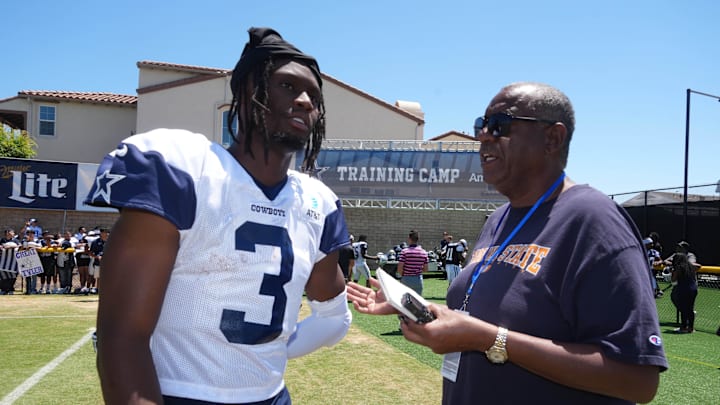 Dallas Cowboys receiver George Pickens has thoughts on what makes the franchise special. Dallas Cowboys receiver George Pickens has thoughts on what makes the franchise special.