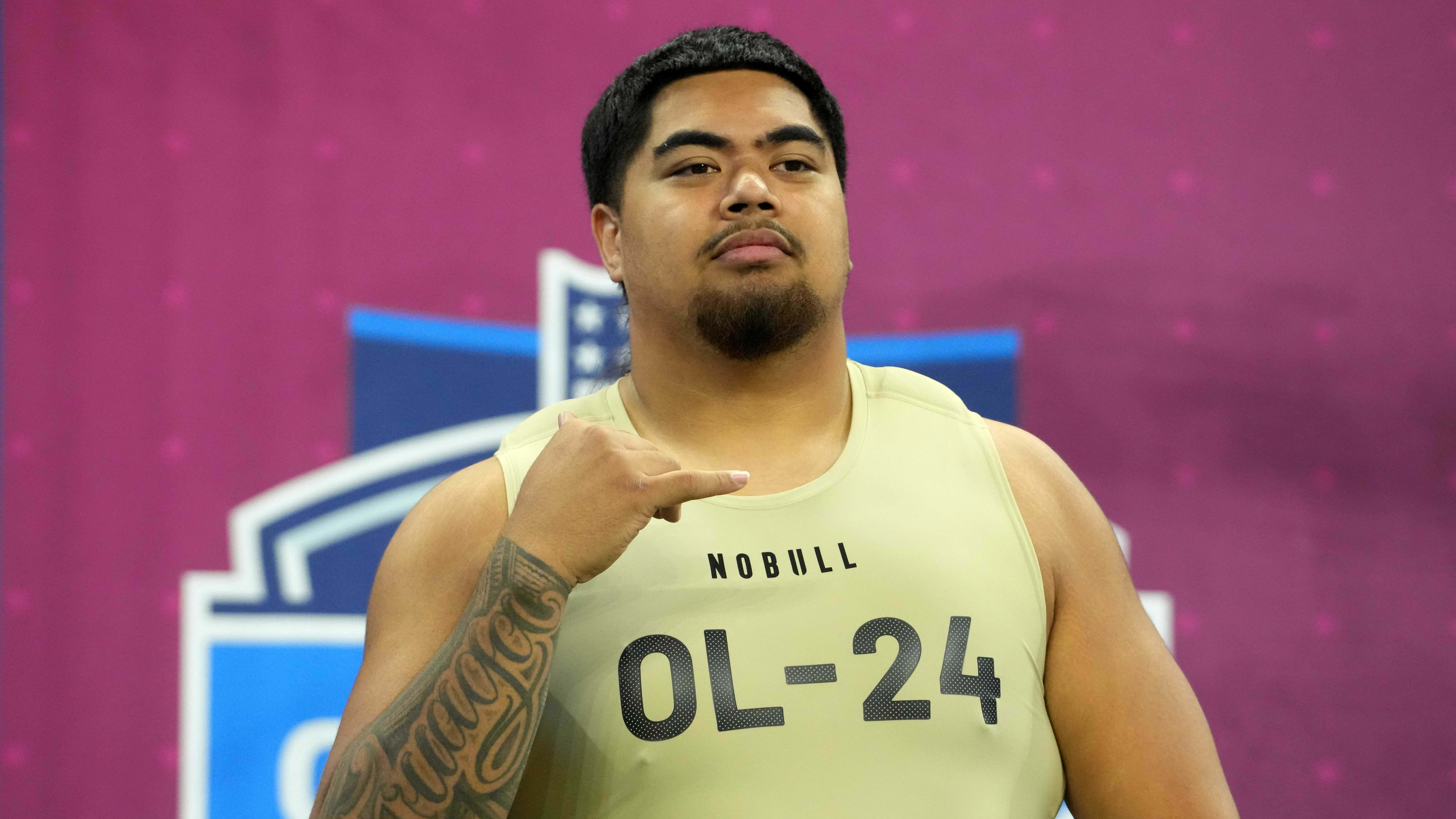 Grading the Saints FirstRound Selection Of Taliese Fuaga