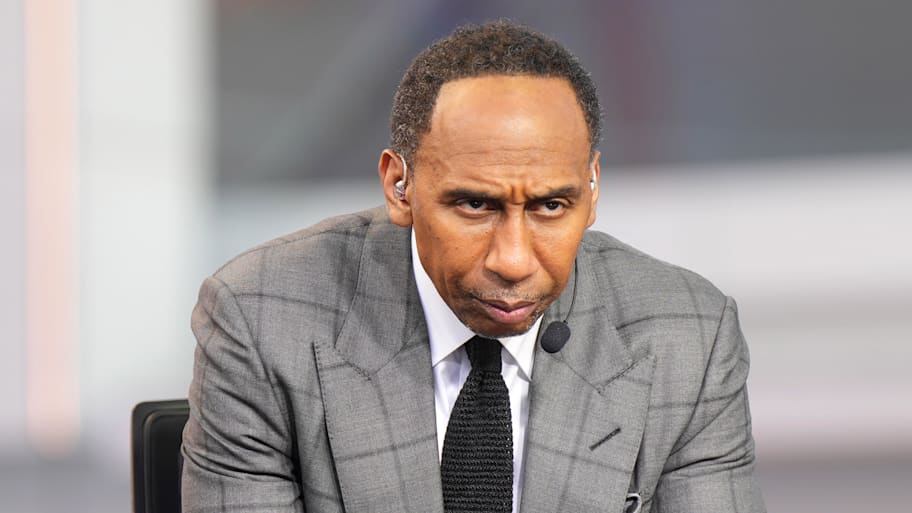 Stephen A. Smith on Oct 23, 2024. | Kirby Lee-Imagn Images