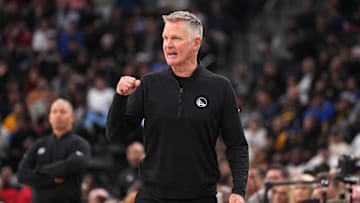 Golden State Warriors head coach Steve Kerr