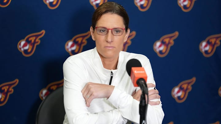 Stephanie White was not pleased with the officiating after the Fever lost to the Wings on Tuesday night. Stephanie White was not pleased with the officiating after the Fever lost to the Wings on Tuesday night.