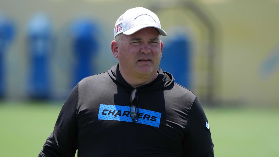 Chargers offensive coordinator Greg Roman