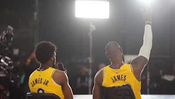 The Lakers plan on playing Bronny on opening night