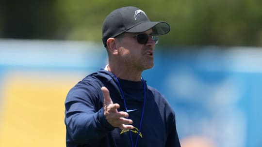 Harbaugh takes over the Chargers after leading the Michigan Wolverines to the national championship.