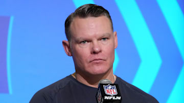 Mar 1, 2023; Indianapolis, IN, USA; Indianapolis Colts general manager Chris Ballard during the NFL