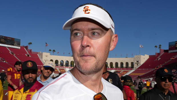USC Trojans Lincoln Riley College Football Big Ten Recruiting Luke Wafle Ohio State Buckeyes Urban Meyer NIL 2026 Commitment