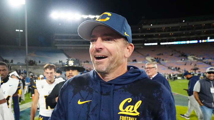 Cal head coach Justin Wilcox Cal head coach Justin Wilcox