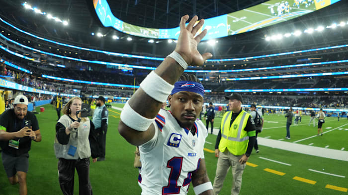 Dec 23, 2023; Inglewood, California, USA; Buffalo Bills wide receiver Stefon Diggs (14).