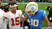 The Chargers will reportedly play the Chiefs in Week 1 in Brazil. 