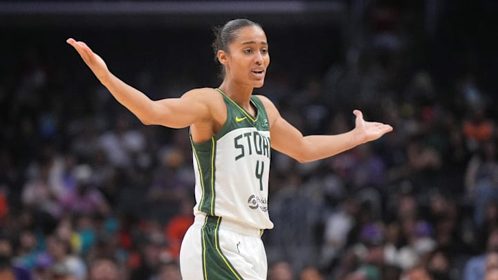 Seattle Storm guard Skylar Diggins-Smith.