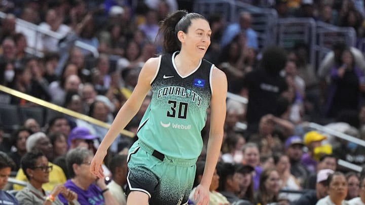 New York Liberty forward Breanna Stewart.