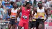Kenny Bednarek didn't appreciate Noah Lyles's staring him down at the end of the 200 meter final at U.S. Nationals. 