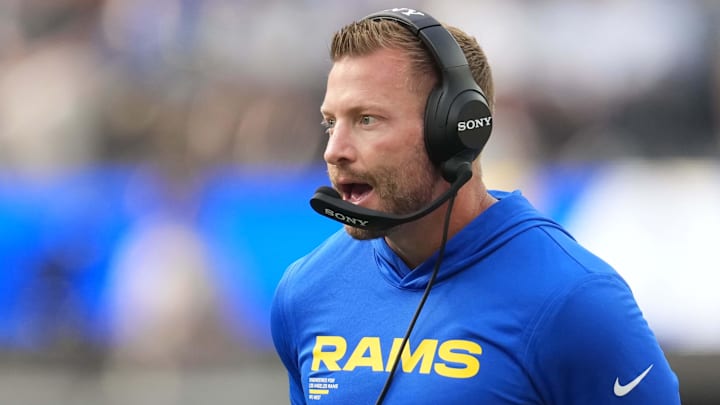 Los Angeles Rams coach Sean McVay