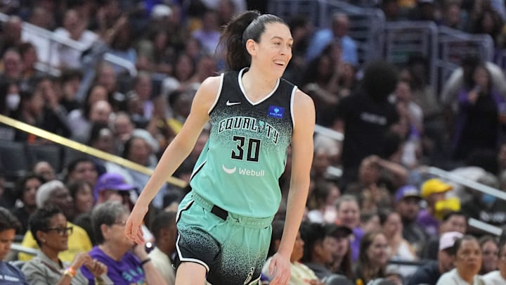 New York Liberty forward Breanna Stewart.