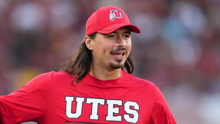 Utah Utes quarterback Cam Rising Utah Utes quarterback Cam Rising
