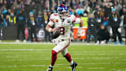 Daniel Jones will head to the Giants' bench for the rest of the season