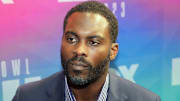 Feb 7, 2023; Phoenix, AZ, USA; Michael Vick at Fox Sports media day at the Phoenix Convention Center. Mandatory Credit: Kirby Lee-Imagn Images