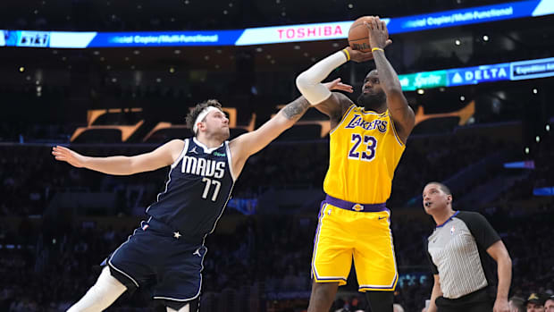 Luka Doncic, LeBron James