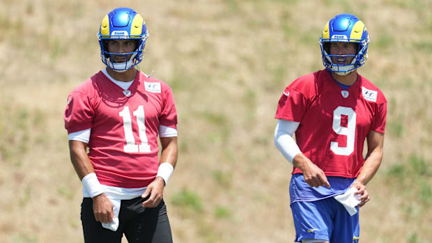 Matthew Stafford and Jimmy Garoppolo.