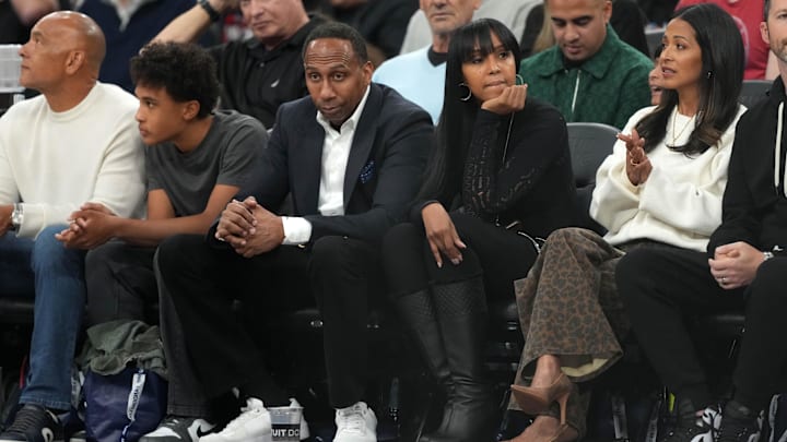 Stephen A. Smith attends game six of first round for the 2025 NBA Playoffs between the Denver Nuggets and the LA Clippers Stephen A. Smith attends game six of first round for the 2025 NBA Playoffs between the Denver Nuggets and the LA Clippers