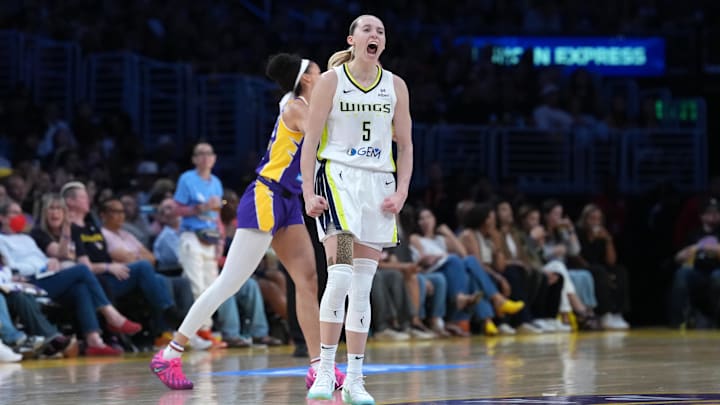 Bueckers scored 44 points on Wednesday night vs. the Sparks.