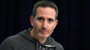 Philadelphia Eagles general manager Howie Roseman during the NFL Scouting Combine at Indiana Convention Center.