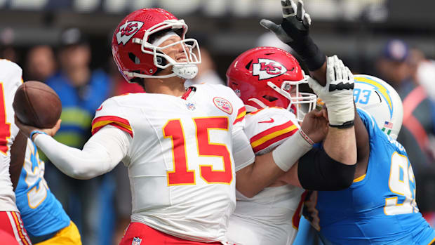 Kansas City Chiefs quarterback Patrick Mahomes