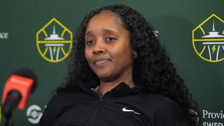 Seattle Storm coach Noelle Quinn 