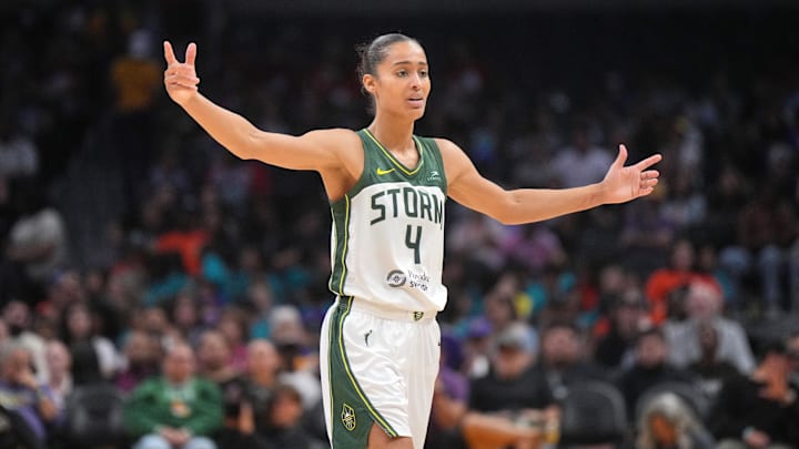 Seattle Storm guard Skylar Diggins-Smith.