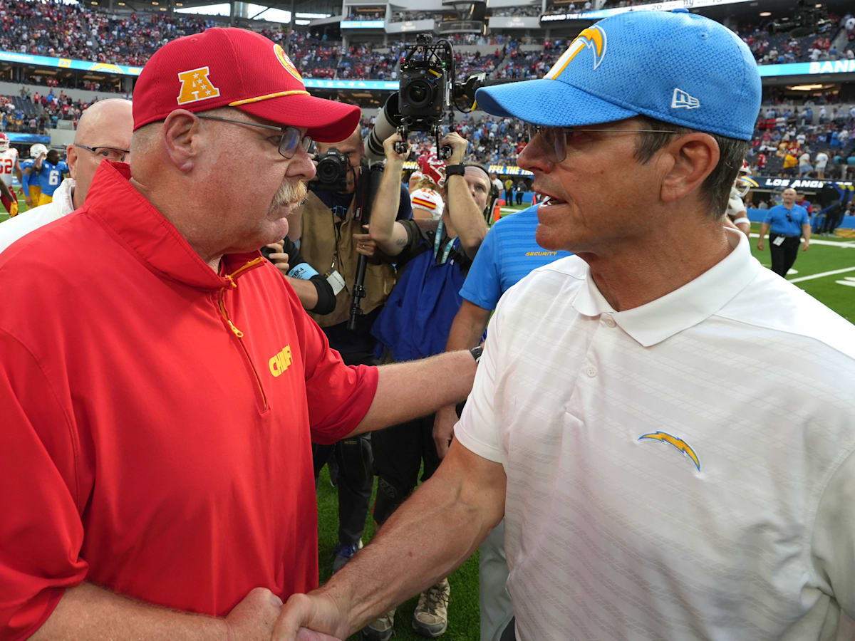 Jim Harbaugh, Chargers planning to beat up the Chiefs for AFC West title