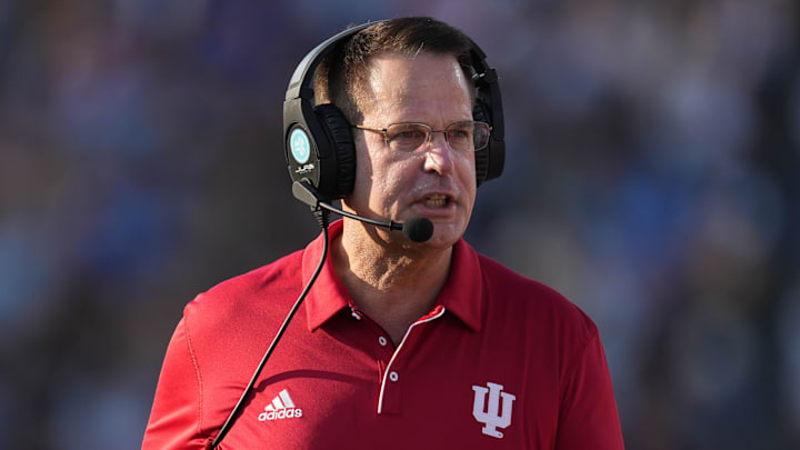 Indiana Hoosiers head coach Curt Cignetti pictured against UCLA at the Rose Bowl.