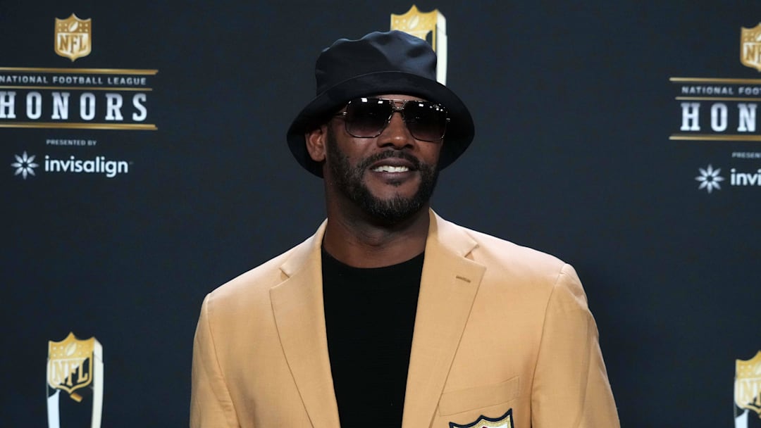 Feb 9, 2023; Phoenix, Arizona, US; Ty Law on the red carpet before the NFL Honors award show at Feb 9, 2023; Phoenix, Arizona, US; Ty Law on the red carpet before the NFL Honors award show at