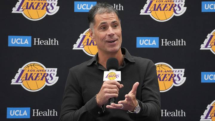 Los Angeles Lakers general manager Rob Pelinka