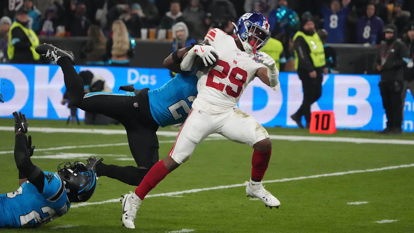 Draft steal Tyrone Tracy, Jr. a Big Part of Promising Giants Future