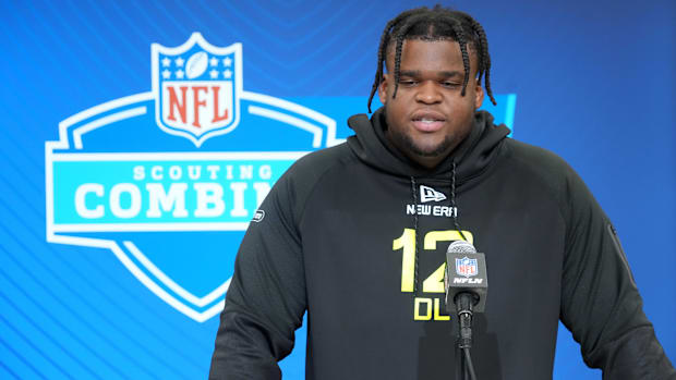 Michigan defensive lineman Kenneth Grant made his way from Indiana's Merrillville High School to Ann Arbor.