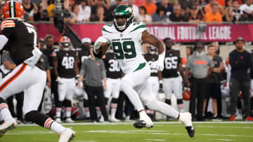 New York Jets defensive end Will McDonald IV (99) 