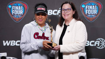 South Carolina basketball coach Dawn Staley