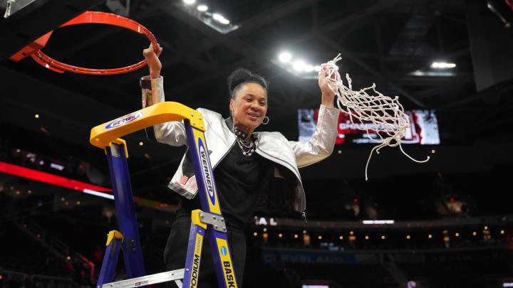 South Carolina basketball coach Dawn Staley