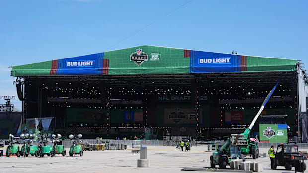 The New York Giants need to draft for both today and tomorrow. 