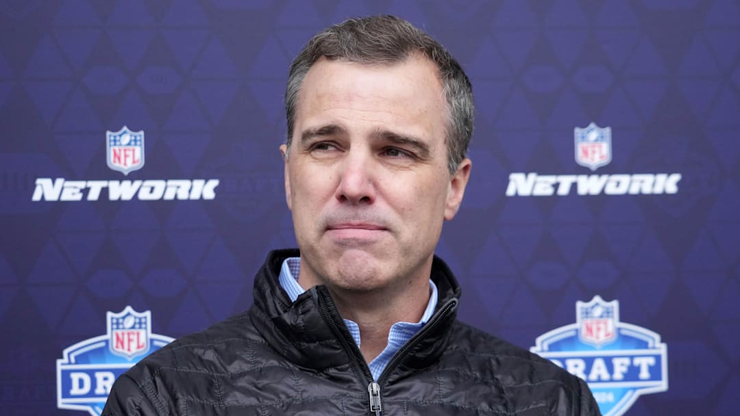 NFL Network analyst Daniel Jeremiah speaks to the media.