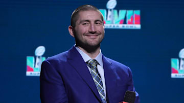 NFL Players Association president JC Tretter during the NFLPA press conference at the Phoenix Convention Center. 