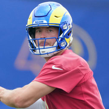 Los Angeles Rams starting quarterback Matthew Stafford is continuing to deal with back soreness that is causing him to miss training camp workouts.