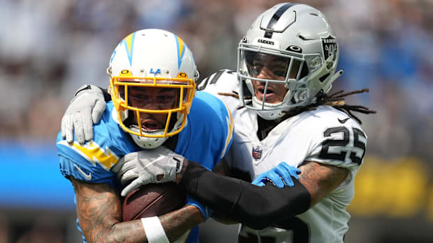Las Vegas Raiders Safety Tre'von Moehrig